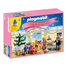 PLAYMOBIL - Adventskalender Weihnachtsabend mit beleuchtetem Baum