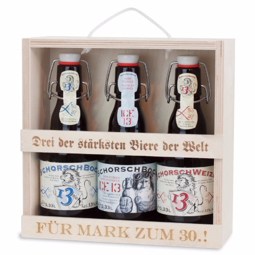 Personalisiertes Bierset