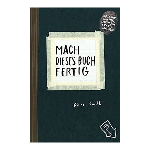 Buch:"Mach dieses Buch fertig"