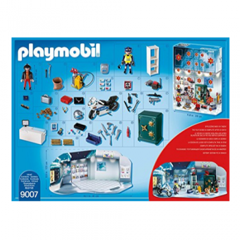 Playmobil Adventskalender Polizeieinsatz im Juweliergeschäft (9007)