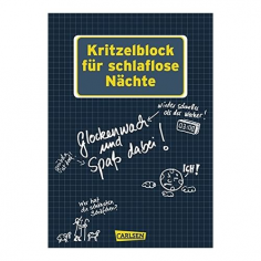 Kritzelblock für schlaflose Nächte