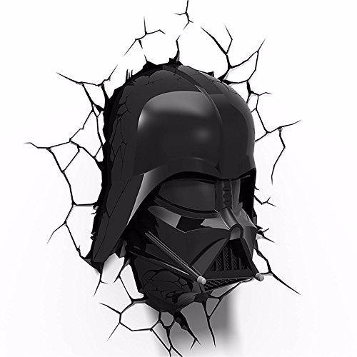 Star Wars Darth-Vader 3D Kopf Wandlampe