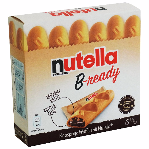 nutella Bready 6 Riegel Pack