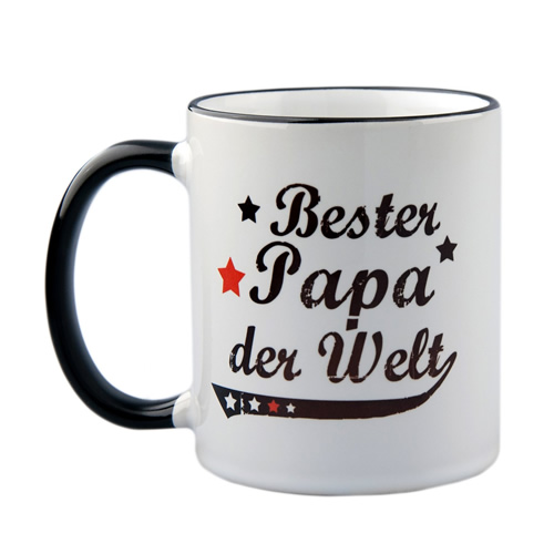 Vintage Tasse Bester Papa der Welt