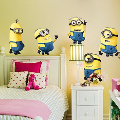 Minions Wandaufkleber